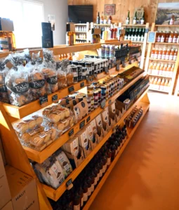 La boutique cozmezou, situé dans le Finistère, produit locaux, conserve, cidre