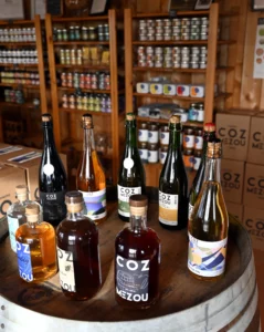 La boutique cozmezou avec les produits disponible